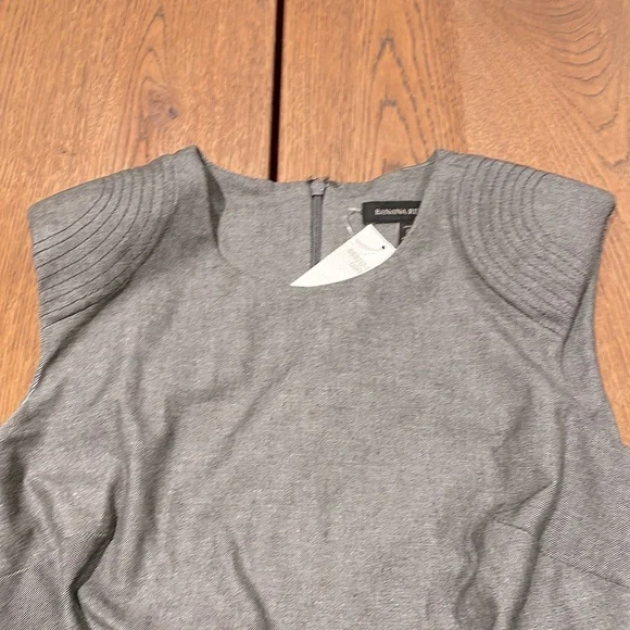 (2/$70) NWT Banana Republic classic closet staple dress - 0P Gray - Picture 4 of 10